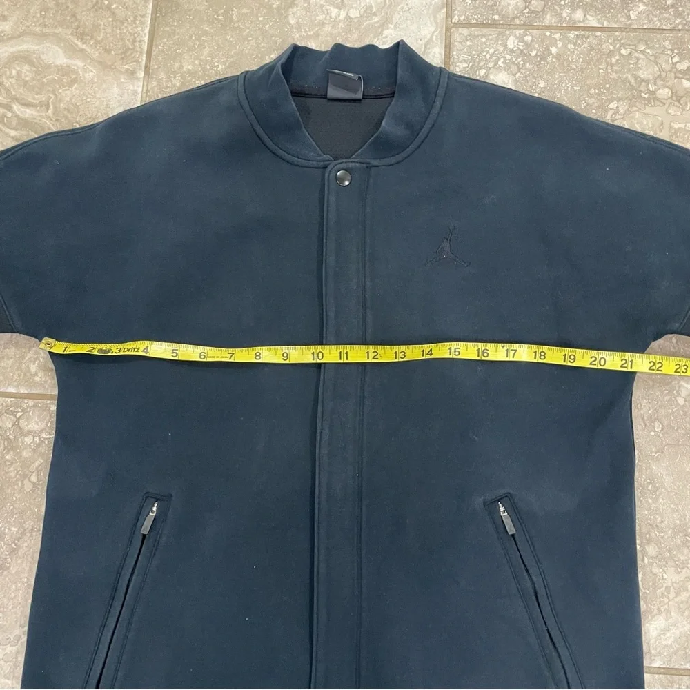 Nike Air Jordan Varsity Jacket Black 706735-011 sz M‎